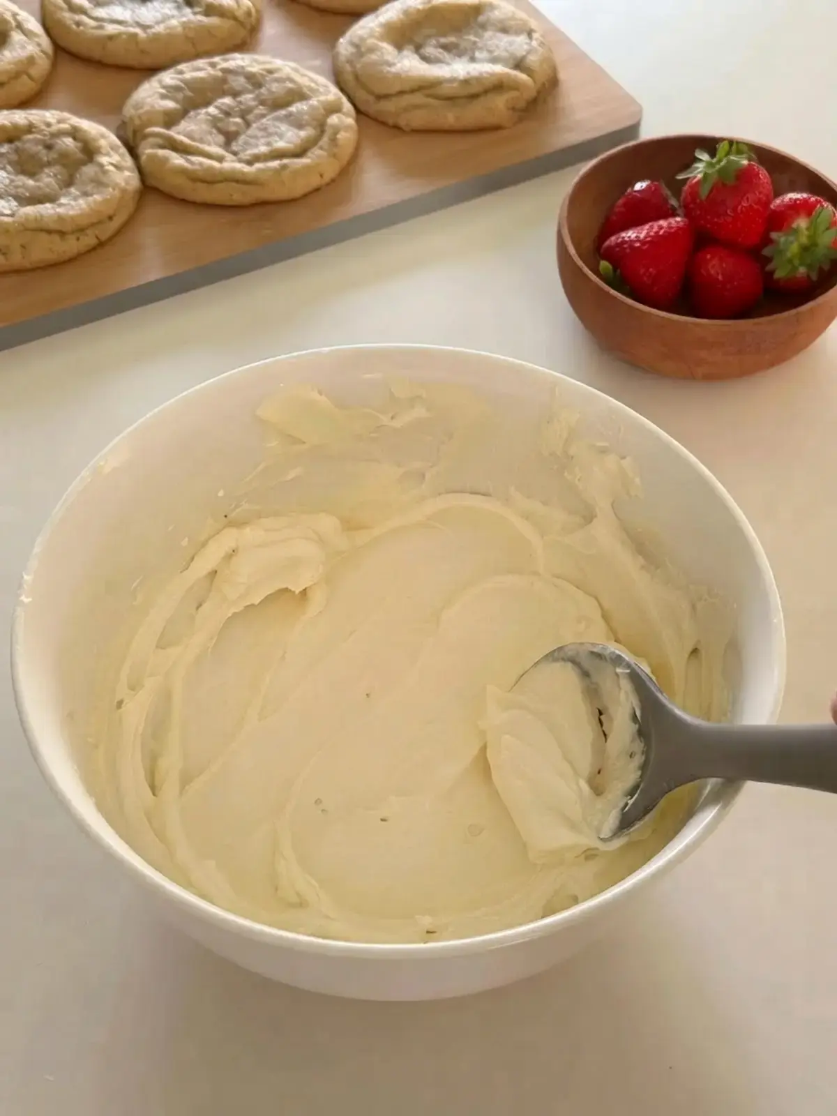 Strawberry Cheesecake Cookies