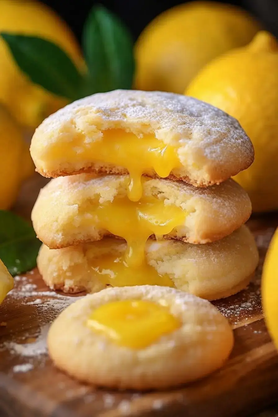 Stuffed Lemon Cookies