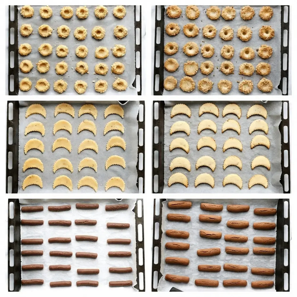 Three Cookies From One Dough, Instructions