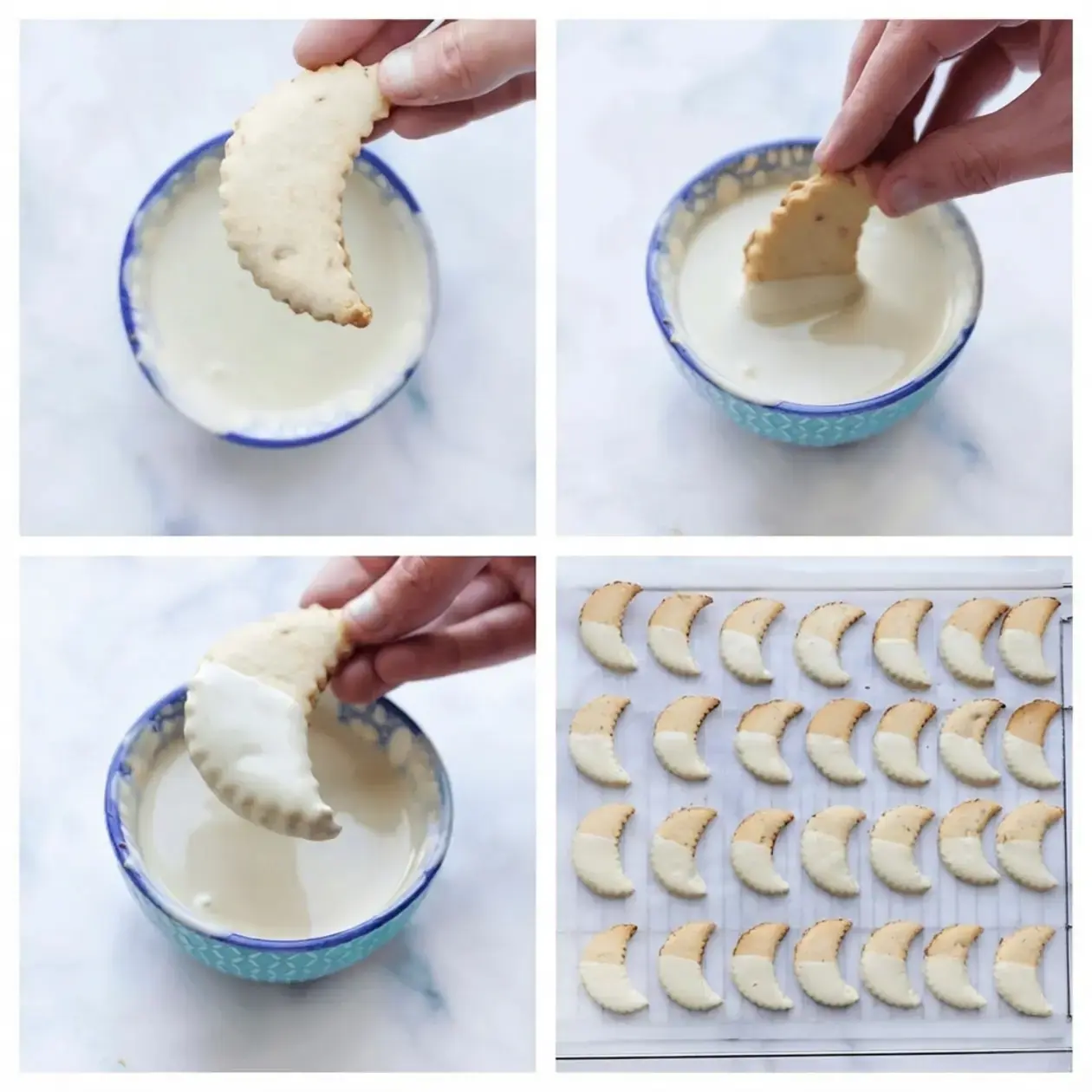 Three Cookies From One Dough, Instructions