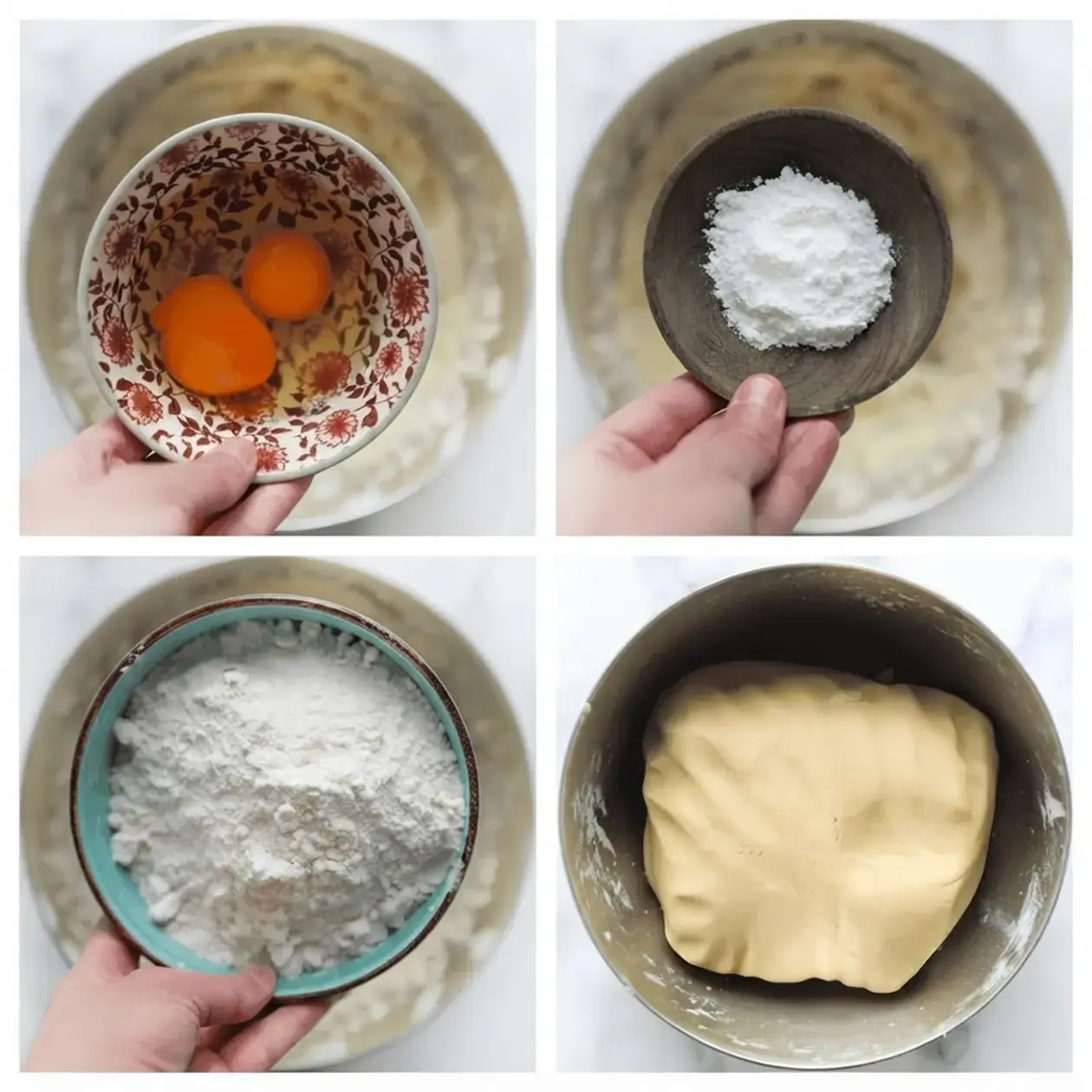 Three Cookies From One Dough, Instructions