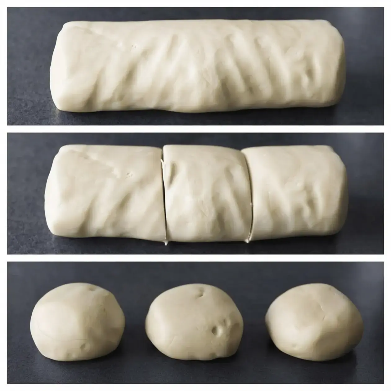Three Cookies From One Dough, Instructions