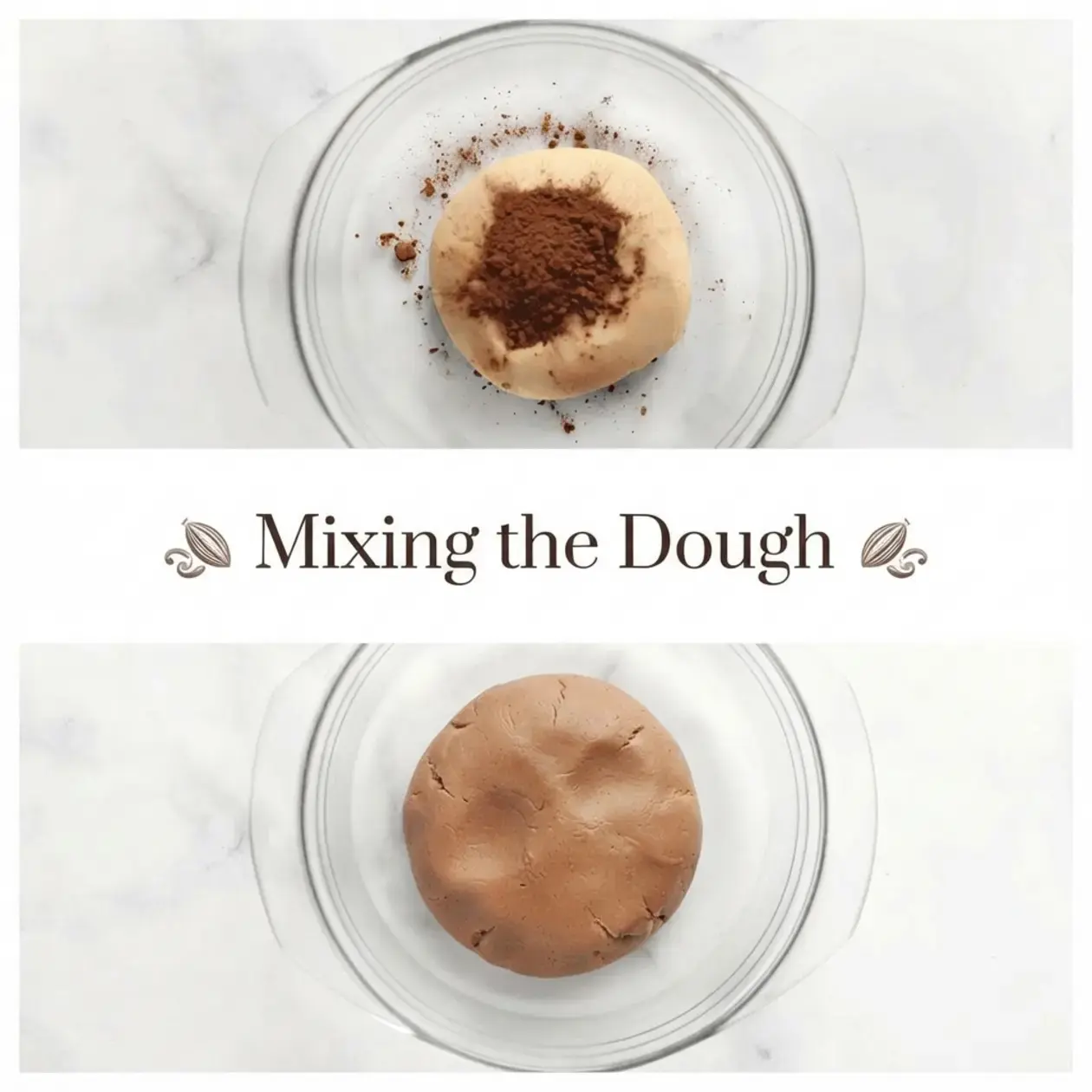 Three Cookies From One Dough, Instructions